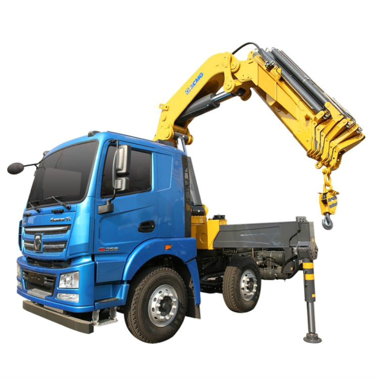 XCMG Official SQ1ZK2 1.5 ton mini knuckle boom crane truck mounted for sale